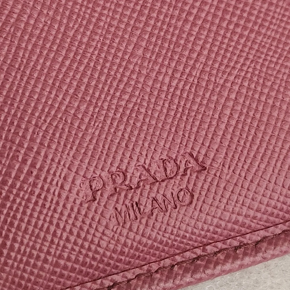 Prada Amethyst Dark Pink Compact Wallet - Picture 11 of 13
